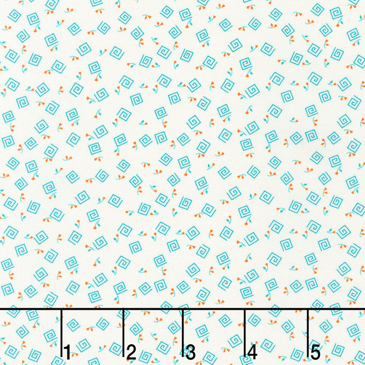 At The Cottage - Teal Yardage