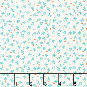 At The Cottage - Teal Yardage