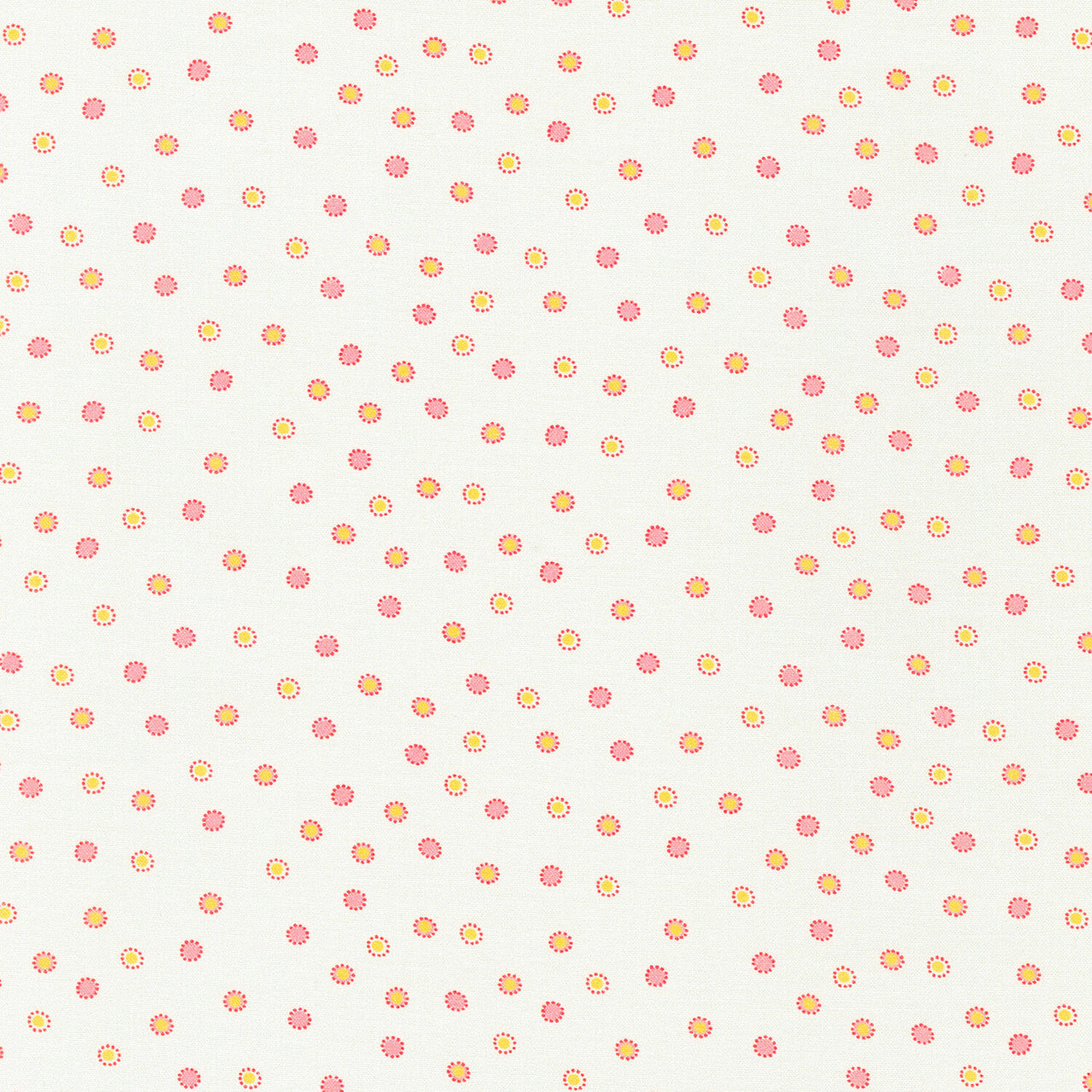 At The Cottage - Dots Pink Yardage