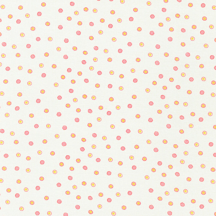 At The Cottage - Dots Pink Yardage