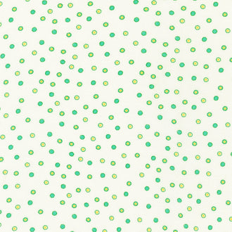At The Cottage - Dots Aloe Yardage