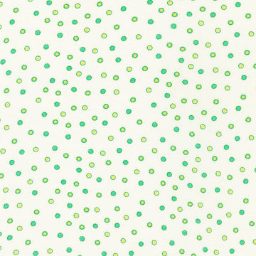 At The Cottage - Dots Aloe Yardage