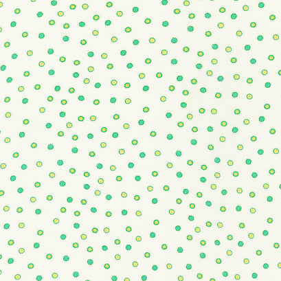 At The Cottage - Dots Aloe Yardage