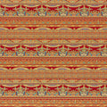 Ancient Beauty - Egyptian Stripe Crimson Yardage