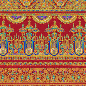 Ancient Beauty - Crimson Yardage