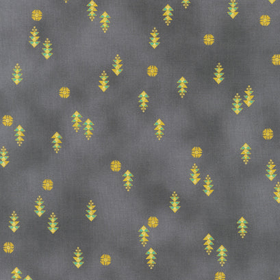 Ancient Beauty - Arrows Pewter Yardage