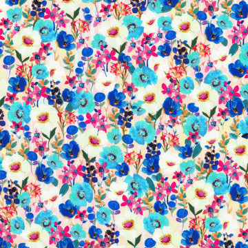 Artful Blooms - Pretty Flowers Sweet Yardage