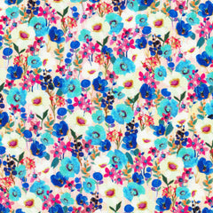 Artful Blooms - Pretty Flowers Sweet Yardage