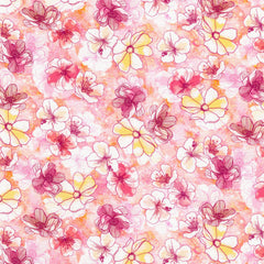 Artful Blooms - Ballerina Pink Yardage