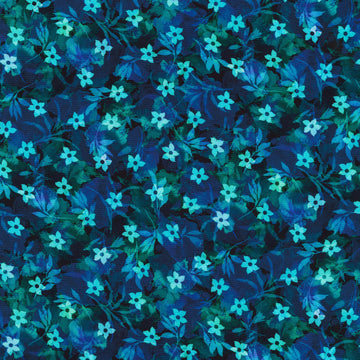 Artful Blooms - Peacock Yardage