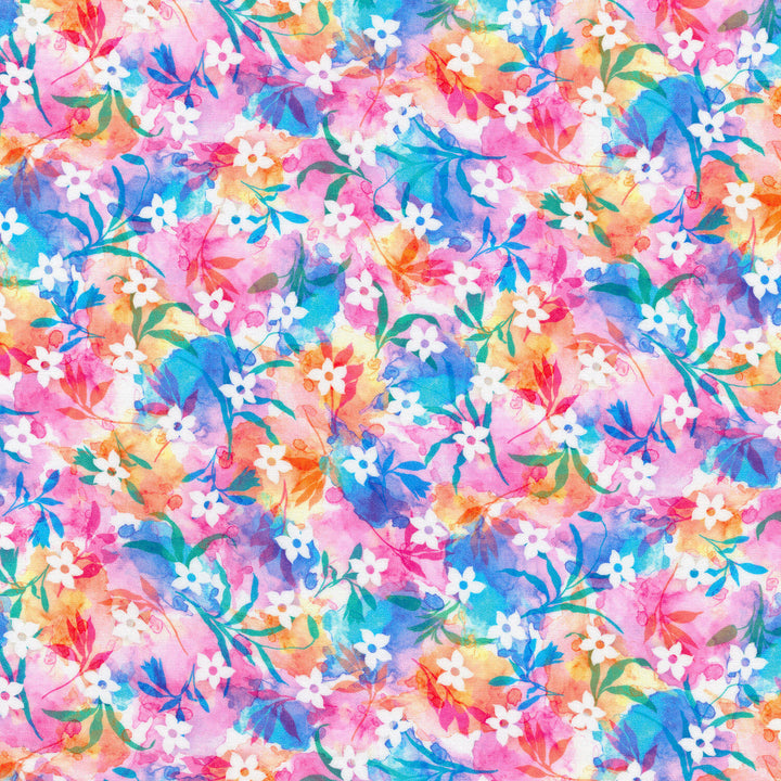 Artful Blooms - Breezy Florals Sweet Yardage