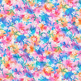 Artful Blooms - Breezy Florals Sweet Yardage