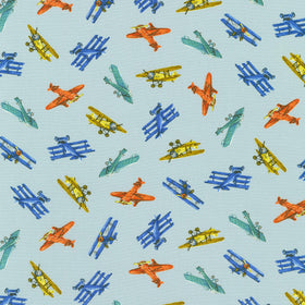 American Vintage - ***RKAI*** Vintage Planes Sky Yardage