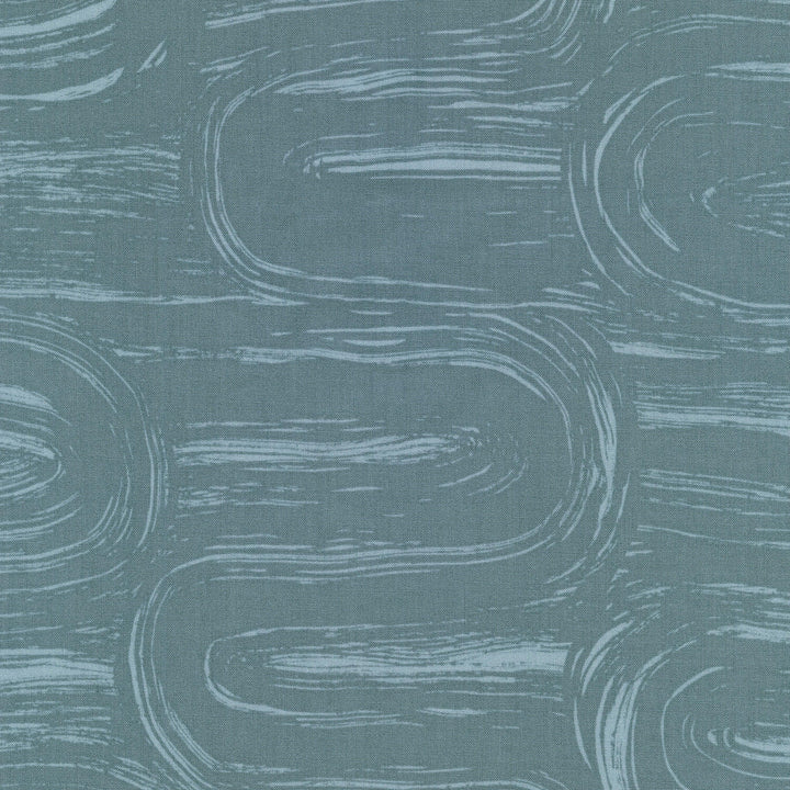 Brushy - Curves Charcoal Yardage