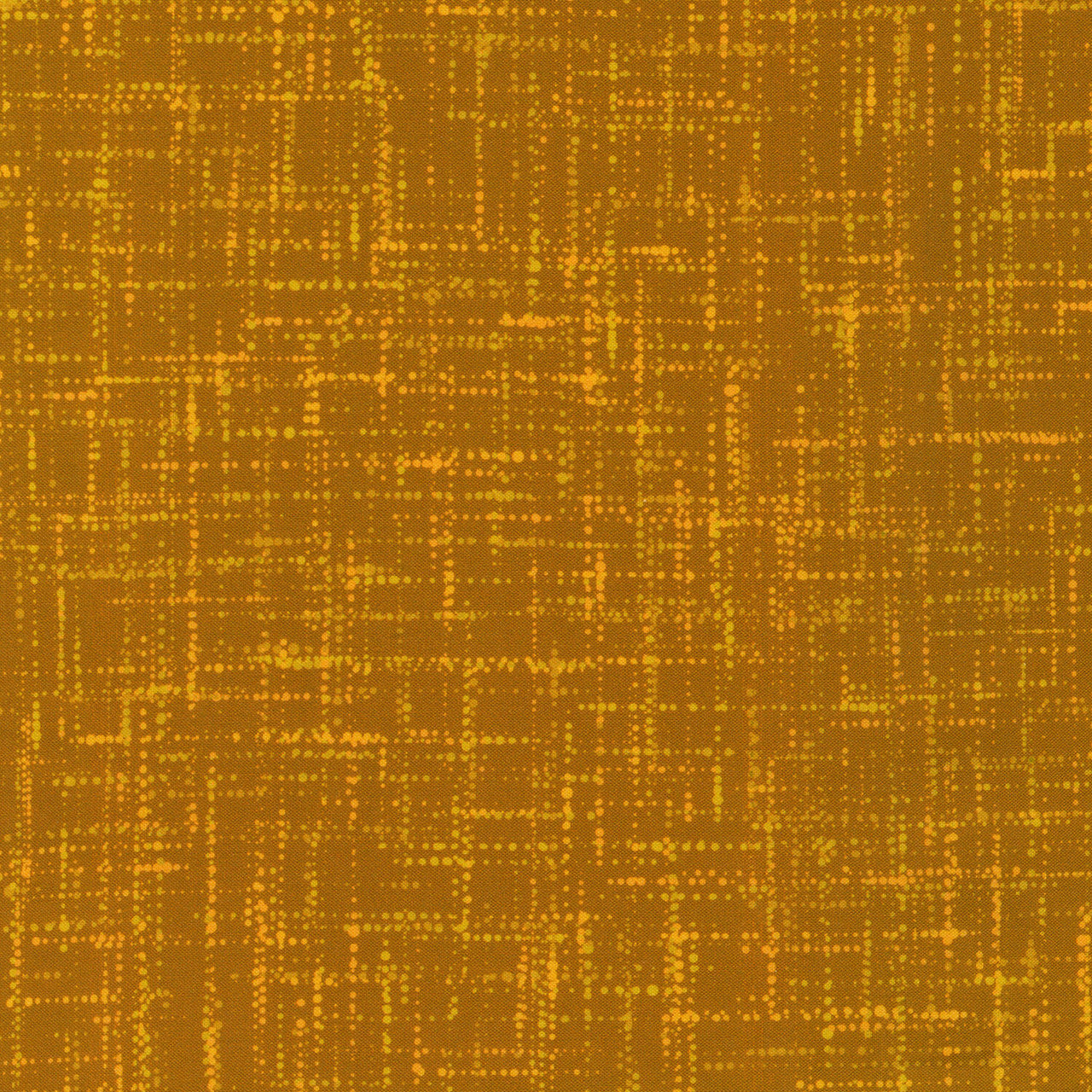 Backdrop Wide - Crosshatch Ochre Yardage