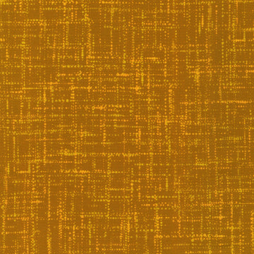 Backdrop Wide - Crosshatch Ochre Yardage