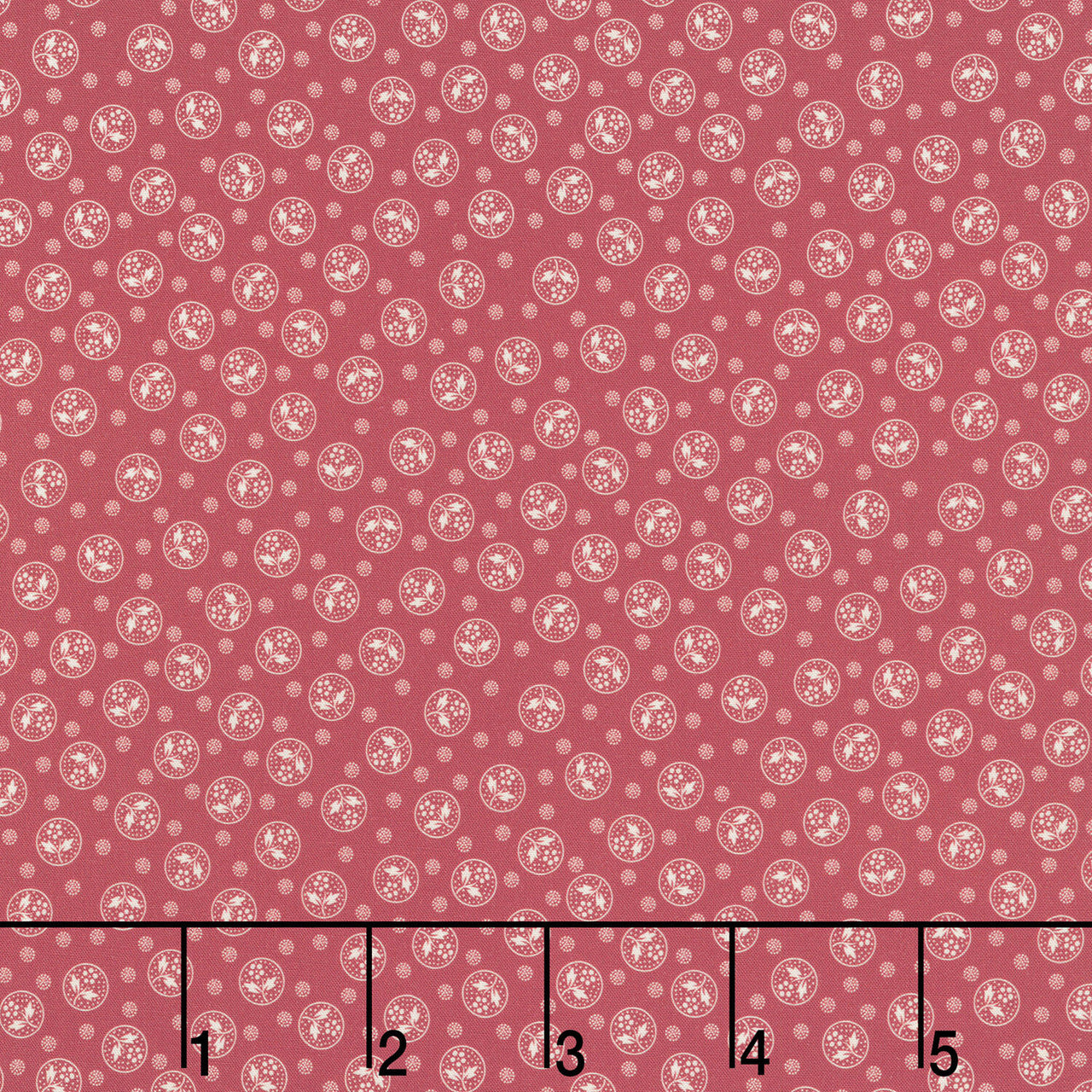 Botanical Garden - Red Yardage