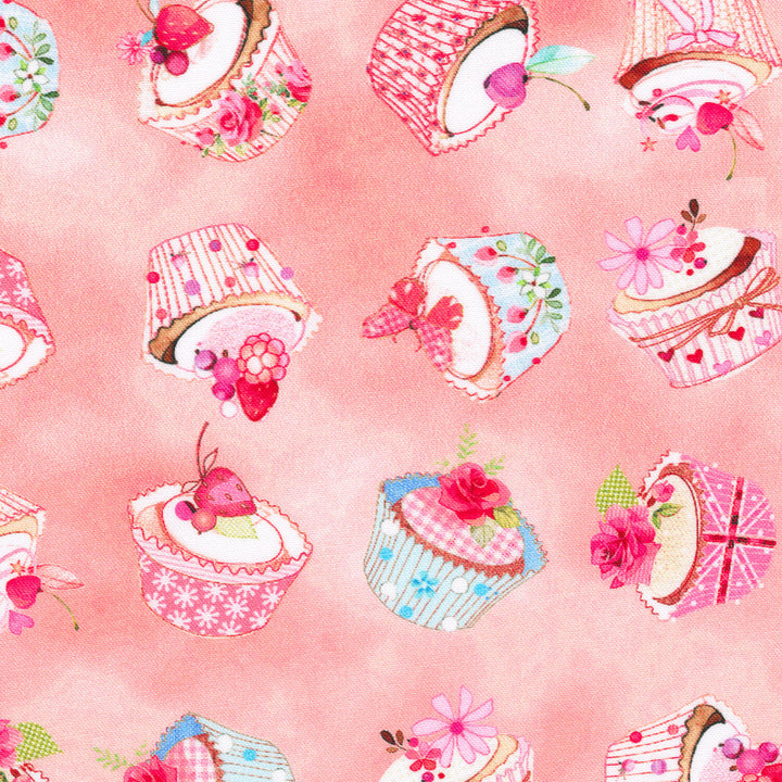 Blossom Bake Shop - Cupcakes Pink Lemonade Yardage