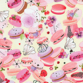 Blossom Bake Shop - Meringue Cookie Toss Primrose Yardage