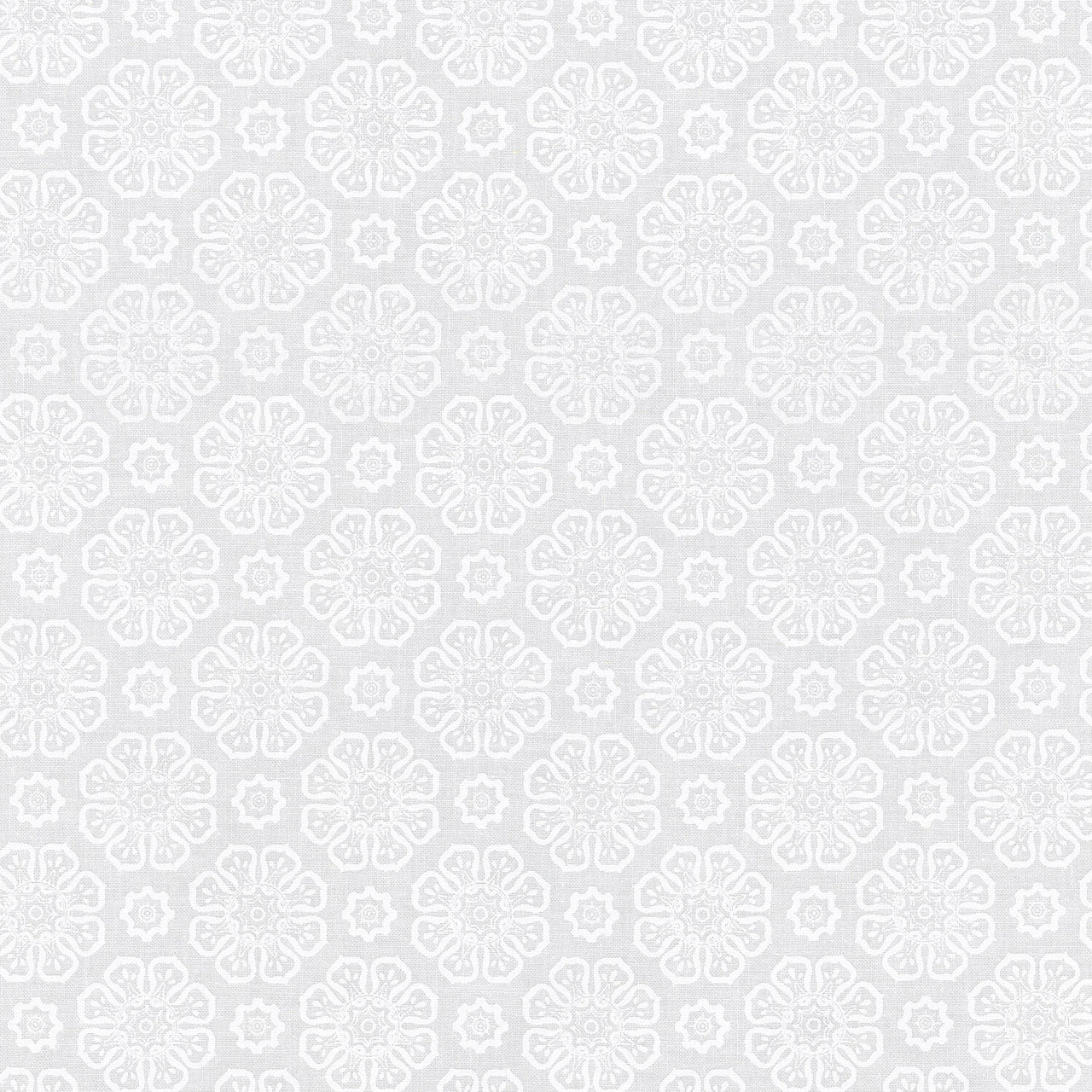 Blackout - Flowers White Yardage