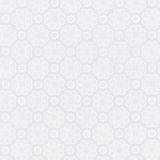 Blackout - Flowers White Yardage