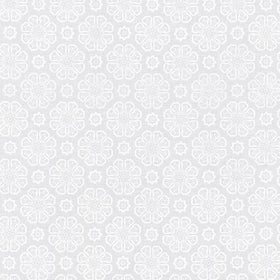 Blackout - Flowers White Yardage