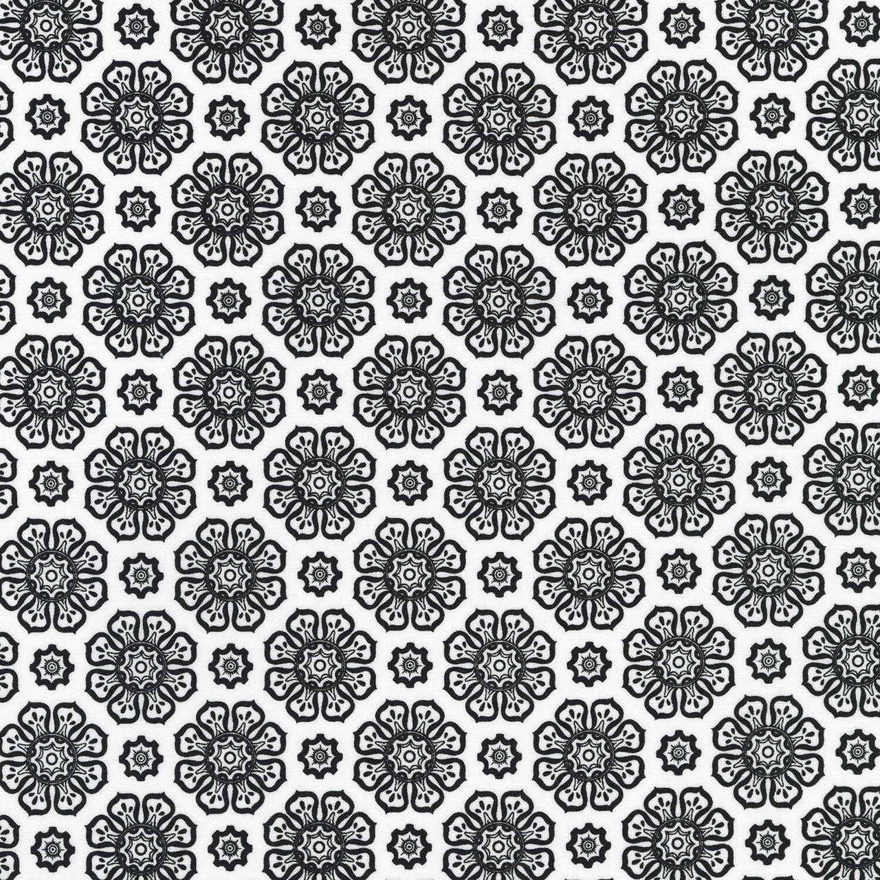Blackout - ***RKAI*** Flowers Snow Yardage