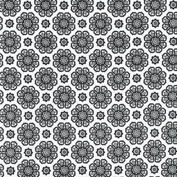 Blackout - Flowers Snow Yardage