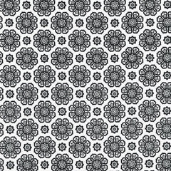 Blackout - Flowers Snow Yardage
