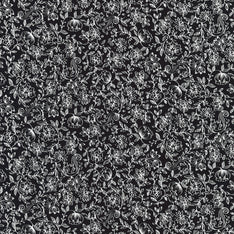 Blackout - Floral Vine Jet Yardage