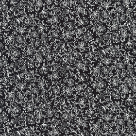 Blackout - Floral Vine Jet Yardage