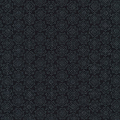 Blackout - Snowflake Black Yardage