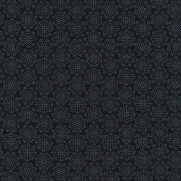 Blackout - Snowflake Black Yardage