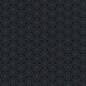 Blackout - ***RKAI***Snowflake Black Yardage