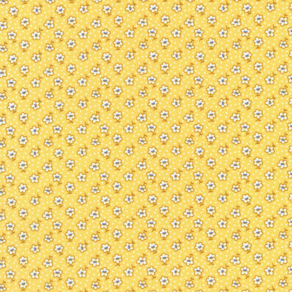 Blast From The Past - Daisies Yellow Yardage