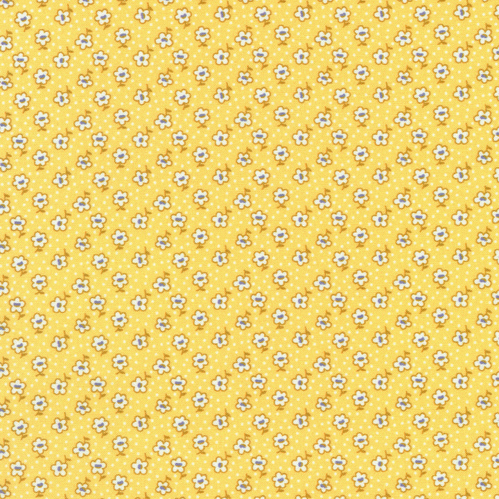 Blast From The Past - Daisies Yellow Yardage