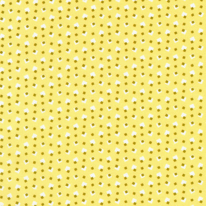 Blast From The Past - Blocks Yellow Yardage