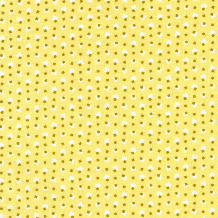 Blast From The Past - Blocks Yellow Yardage