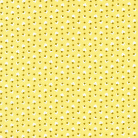Blast From The Past - Blocks Yellow Yardage