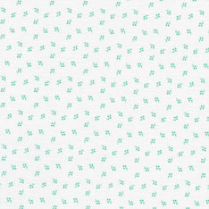 Blast From The Past - Tiny Dotted Floral Aloe Yardage