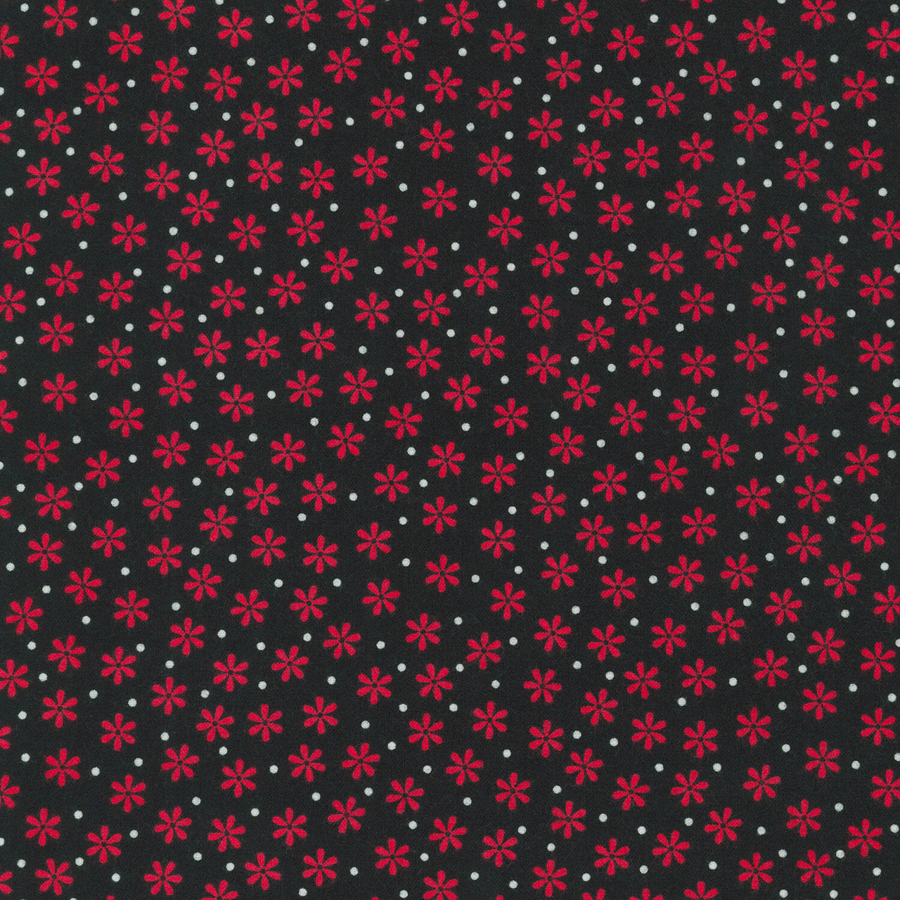 Cozy Cotton - Black Yardage