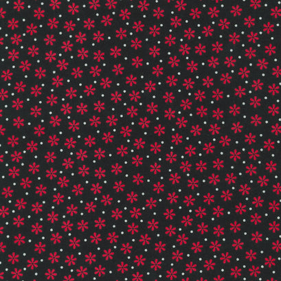 Cozy Cotton - Black Yardage