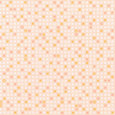 Cozy Cotton Flannels - X's and O's Peach Yardage