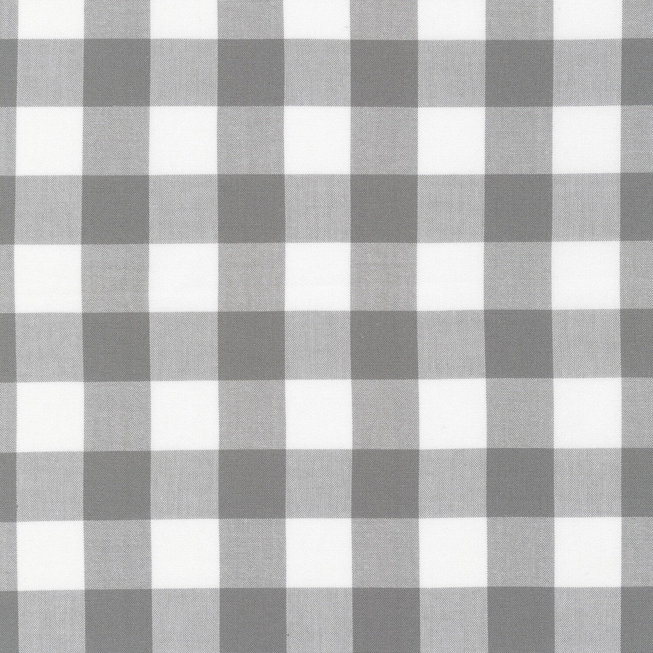 Carolina Gingham 1'' - Grey Yardage