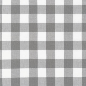 Carolina Gingham 1'' - Grey Yardage