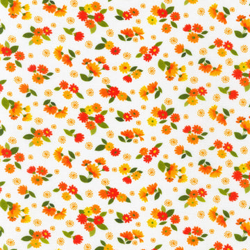 Cascading Flowers - Natural Yardage