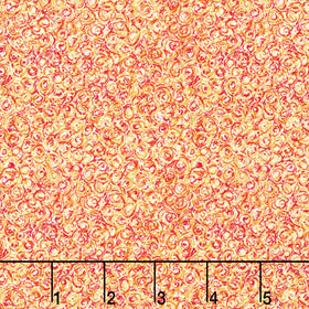Crayon Swirls - Happy Swirls Ember Yardage