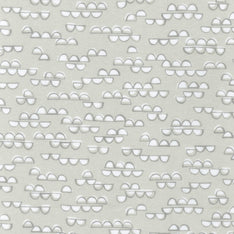 Cozy Cotton Flannel Over the Moon - Clouds Dove Yardage