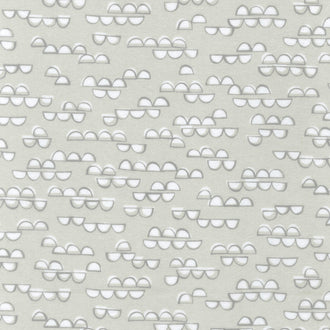 Cozy Cotton Flannel Over the Moon - Clouds Dove Yardage