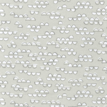 Cozy Cotton Flannel Over the Moon - Clouds Dove Yardage
